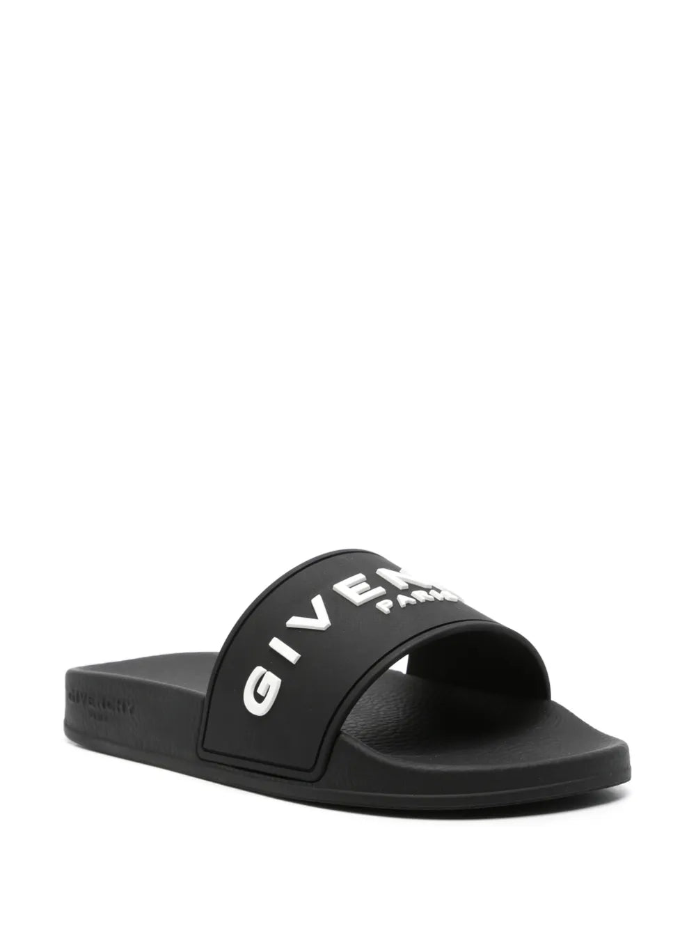 Givenchy embossed-logo slides