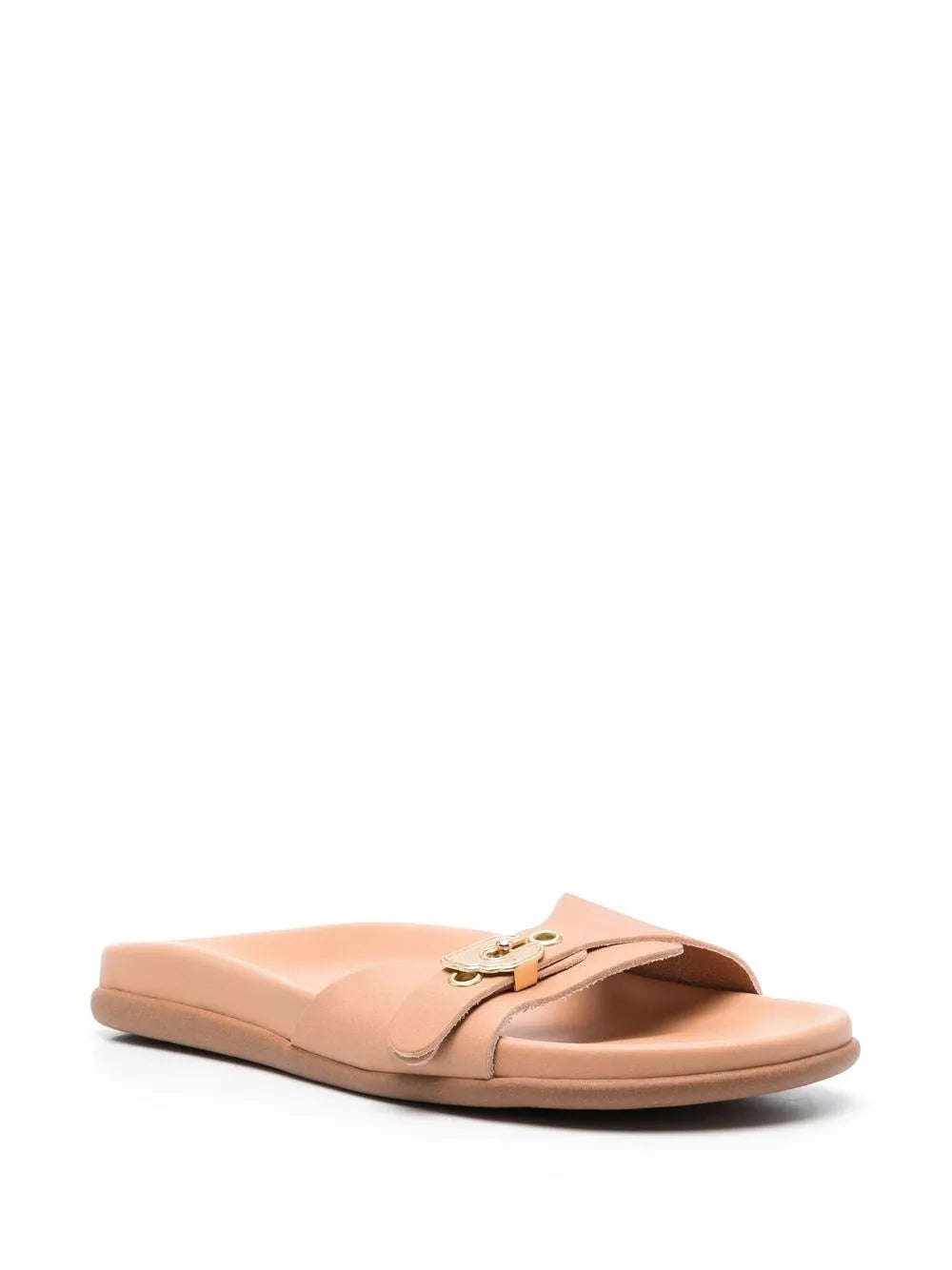 Ancient Greek Sandals Odi buckle-fastened slides