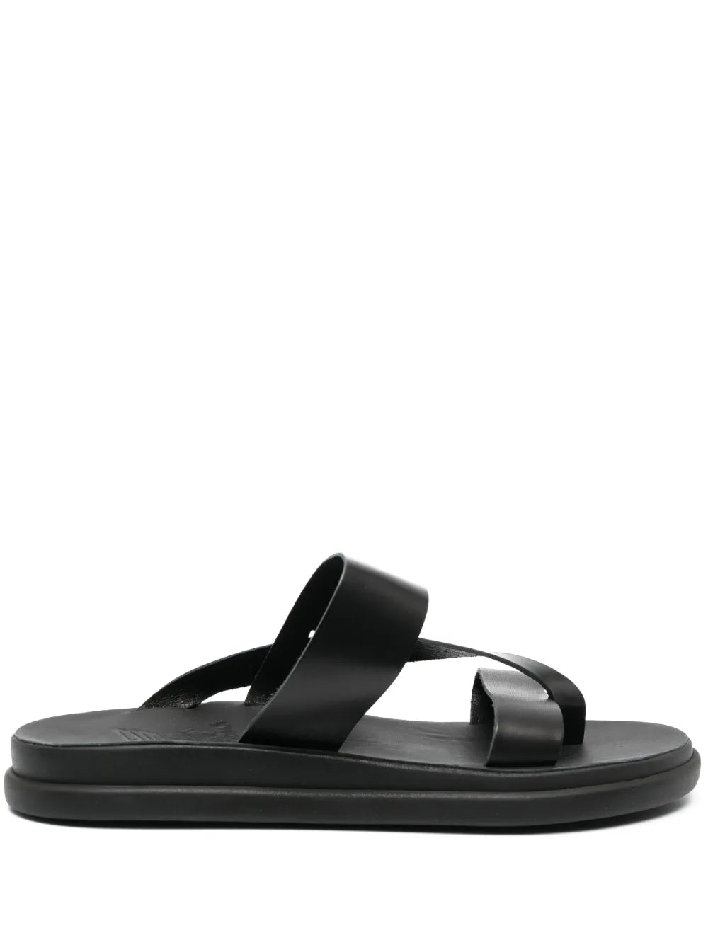 Ancient Greek Sandals Simos leather slides