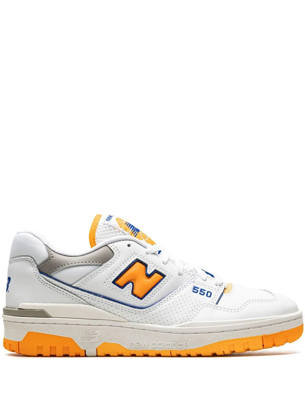 New Balance 550 "Lakers Pack - Vibrant Orange" sneakers