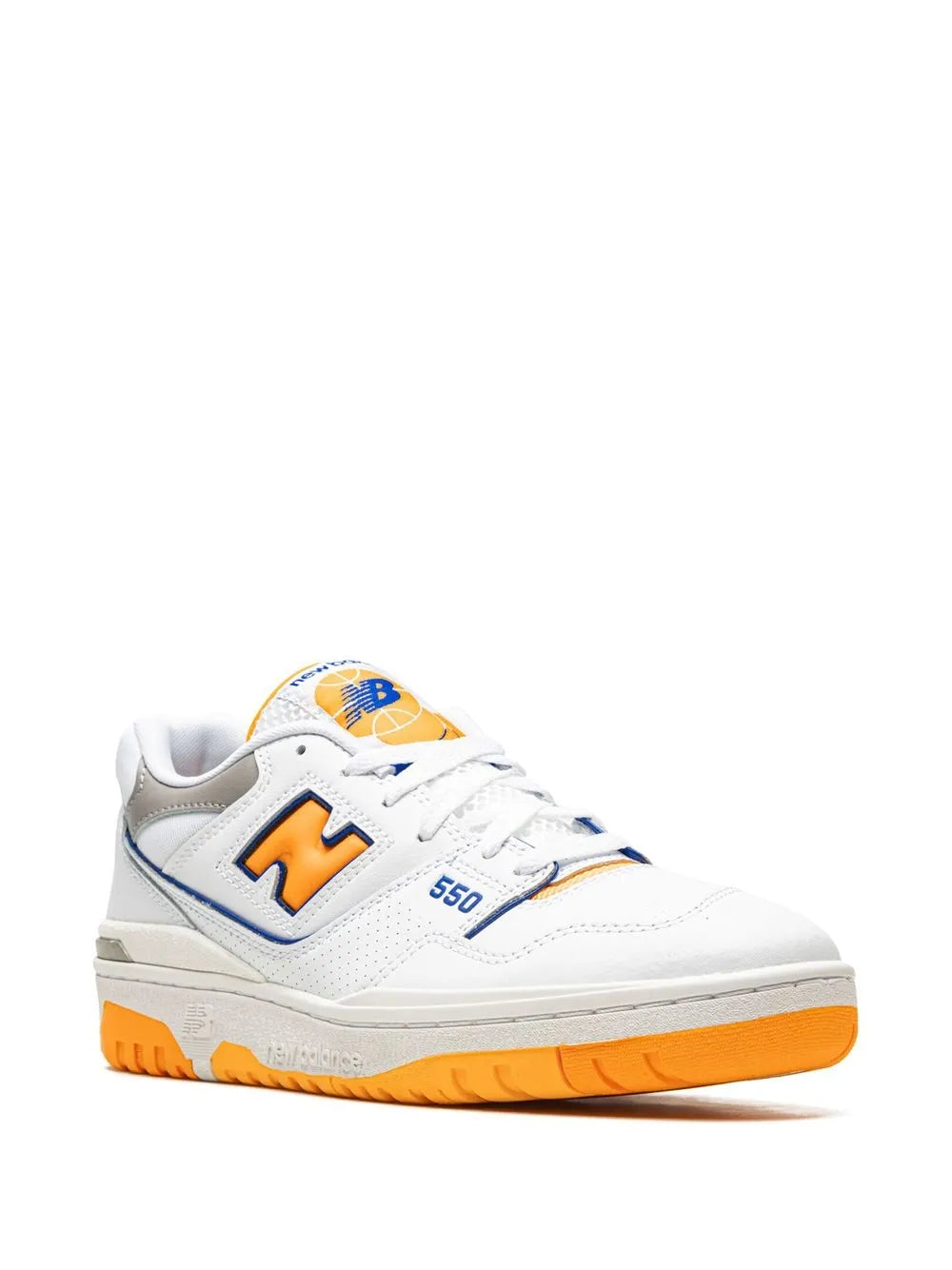 New Balance 550 "Lakers Pack - Vibrant Orange" sneakers