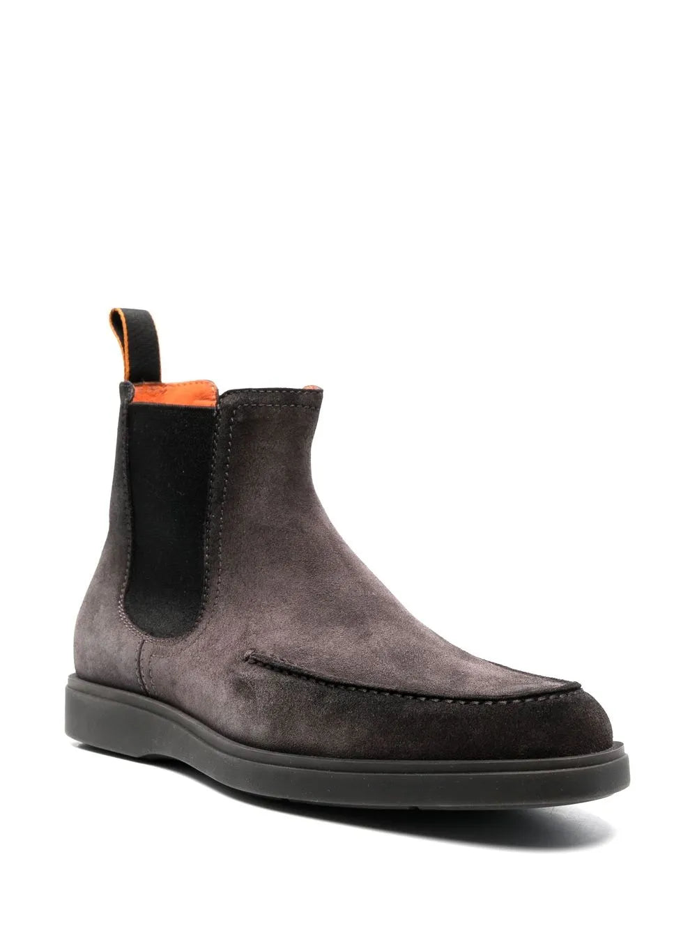 Santoni suede ankle boots