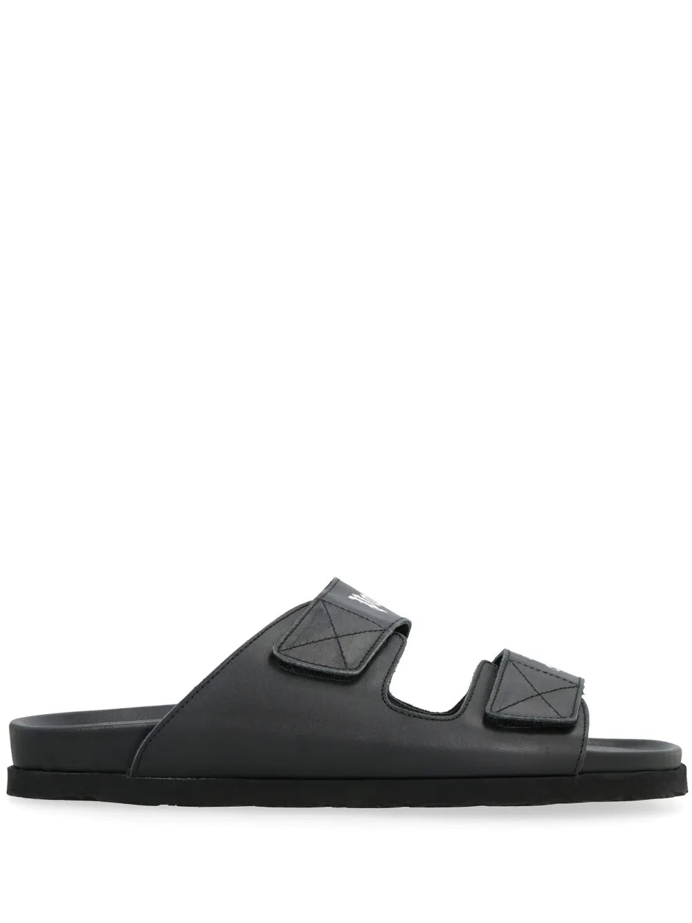 Palm Angels logo-print touch-strap slides