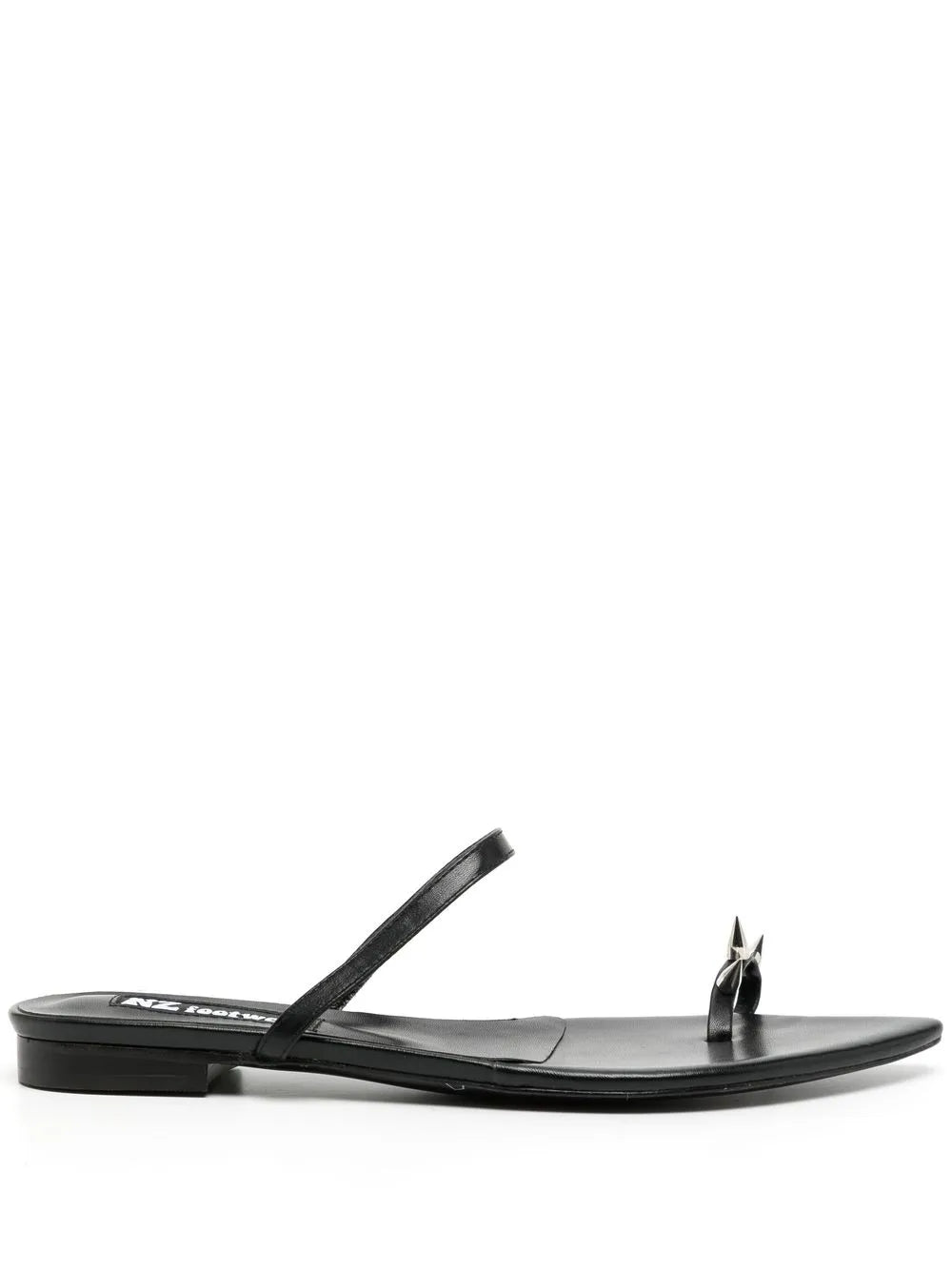 Natasha Zinko leather spike-stud sandals