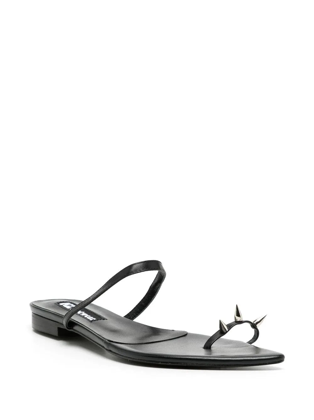 Natasha Zinko leather spike-stud sandals