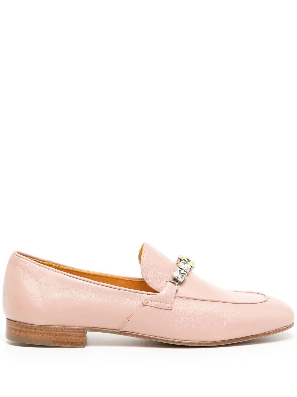 Madison.Maison crystal-embellished flat loafers