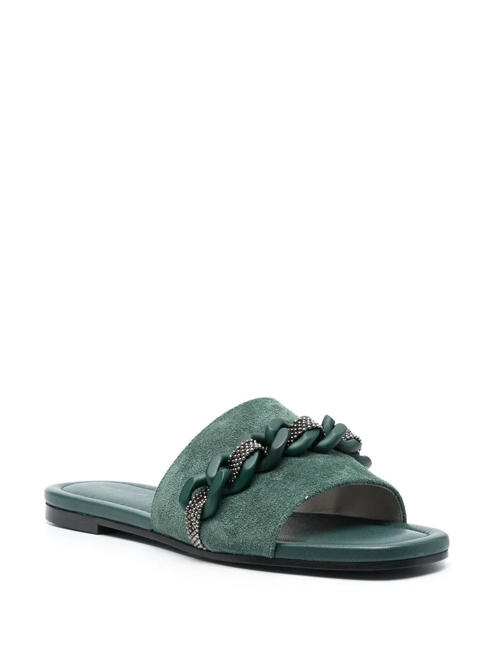 Fabiana Filippi 15mm open-toe suede slides