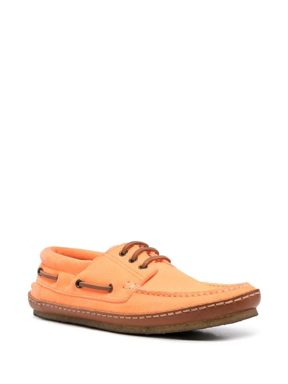 Saint Laurent Ashe leather boat shoes