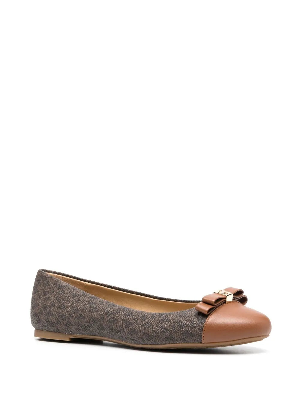 Michael Michael Kors Andrea monogram print ballerinas