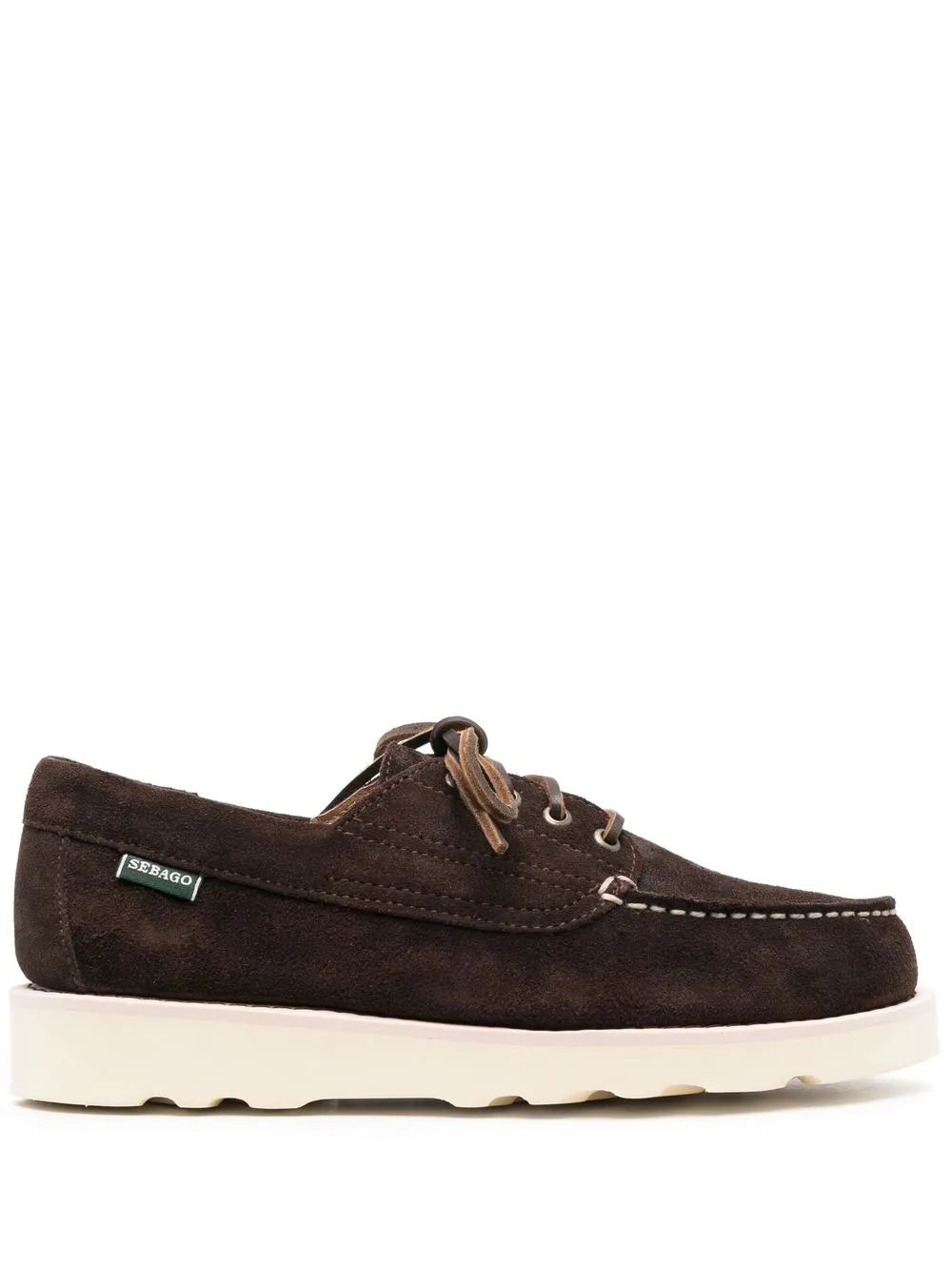 Sebago lace-up suede boat shoes