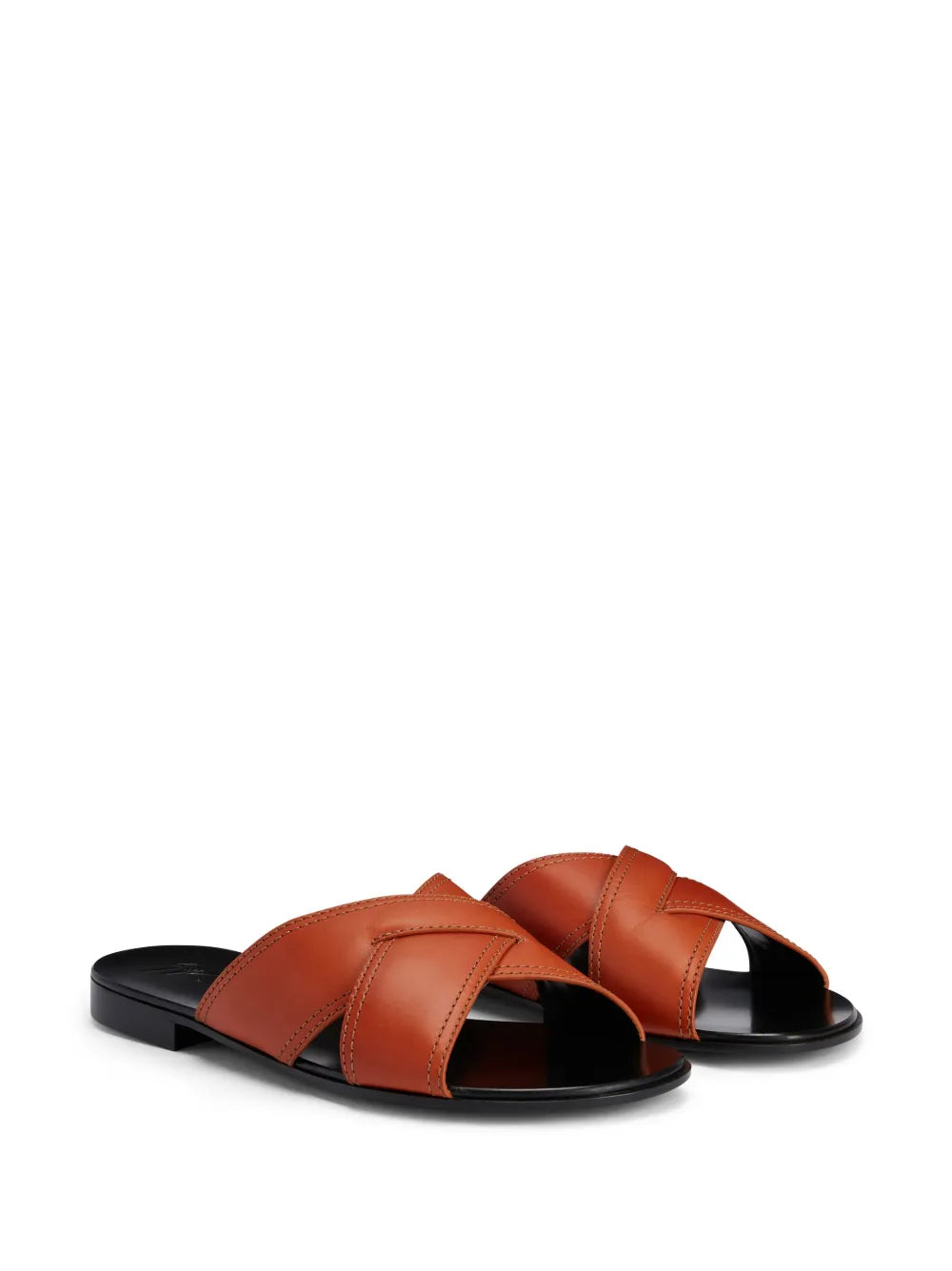 Giuseppe Zanotti Flavio crossed-leather sandals