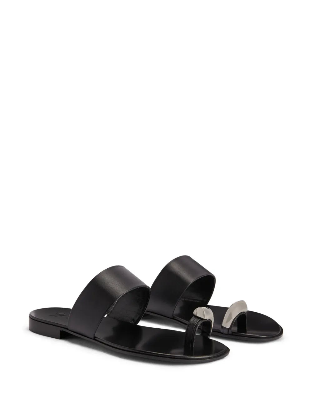 Giuseppe Zanotti Norbert leather slides