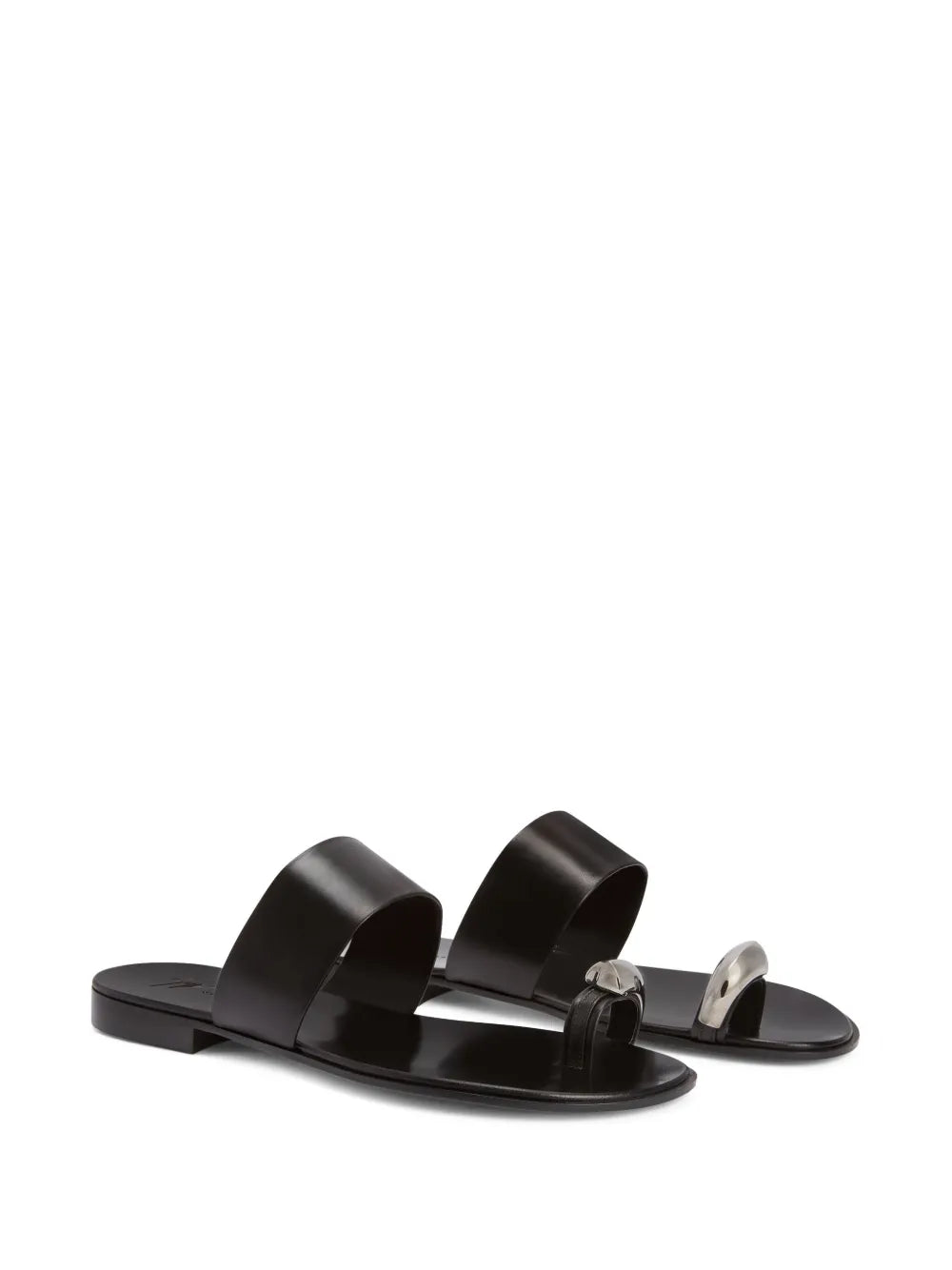 Giuseppe Zanotti Norbert leather slides