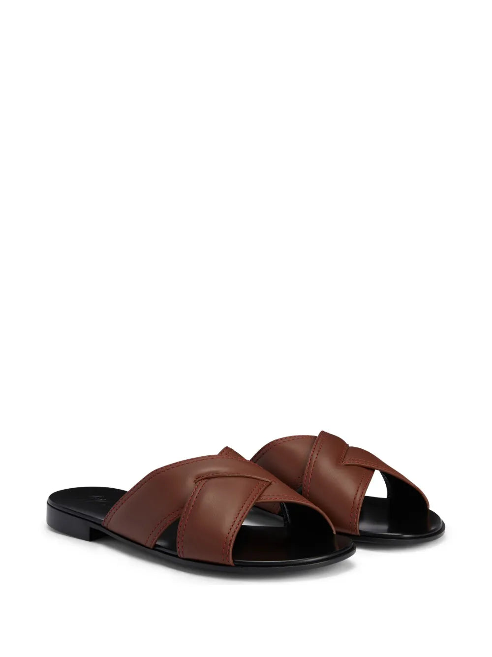 Giuseppe Zanotti Flavio crossed-leather sandals