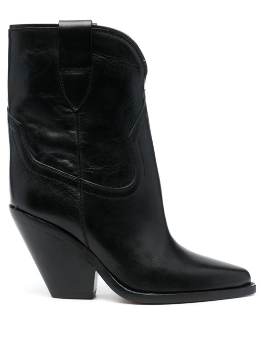ISABEL MARANT Leyane 90mm leather boots