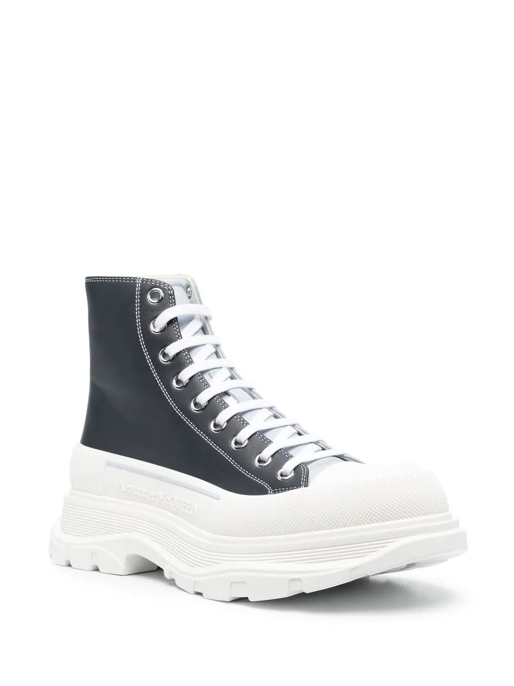 Alexander McQueen Tread Slick lace-up chunky boots