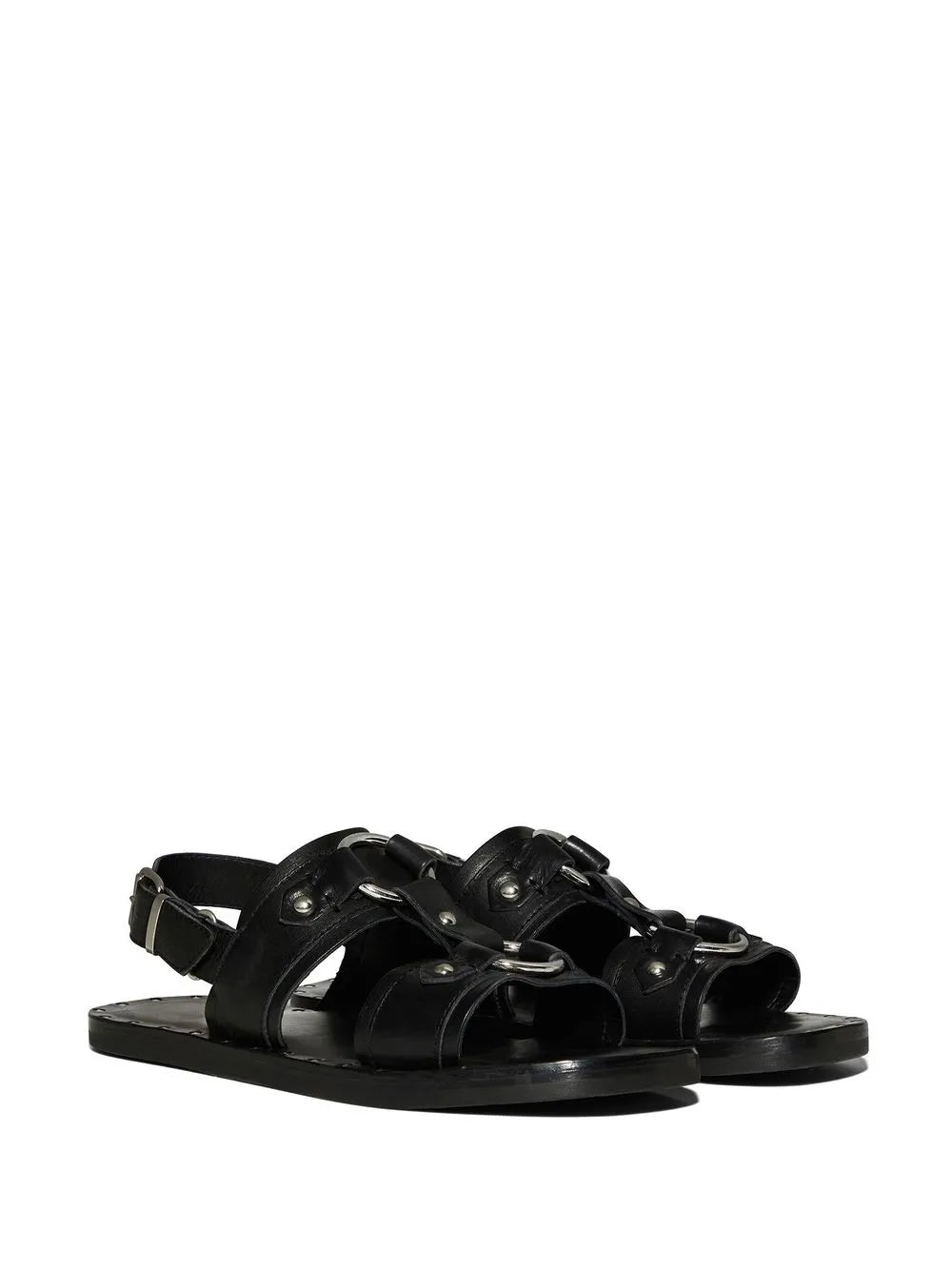 DSQUARED2 stud-detail calf-leather sandals