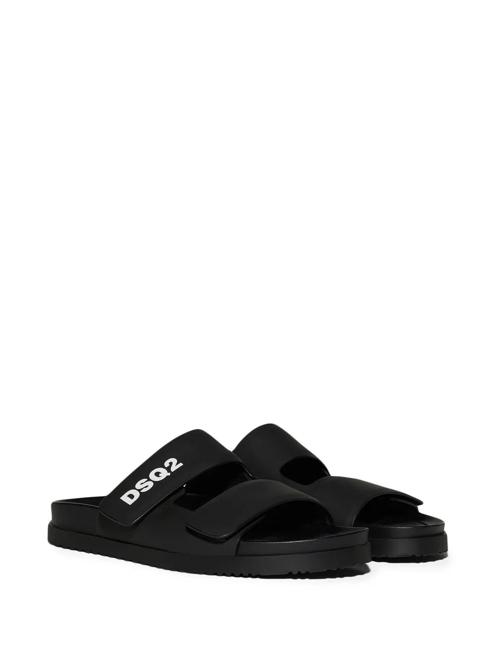 DSQUARED2 touch-strap calf-leather sandals