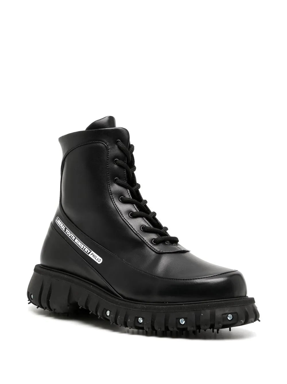 PHILEO screw-detail leather ankle boots