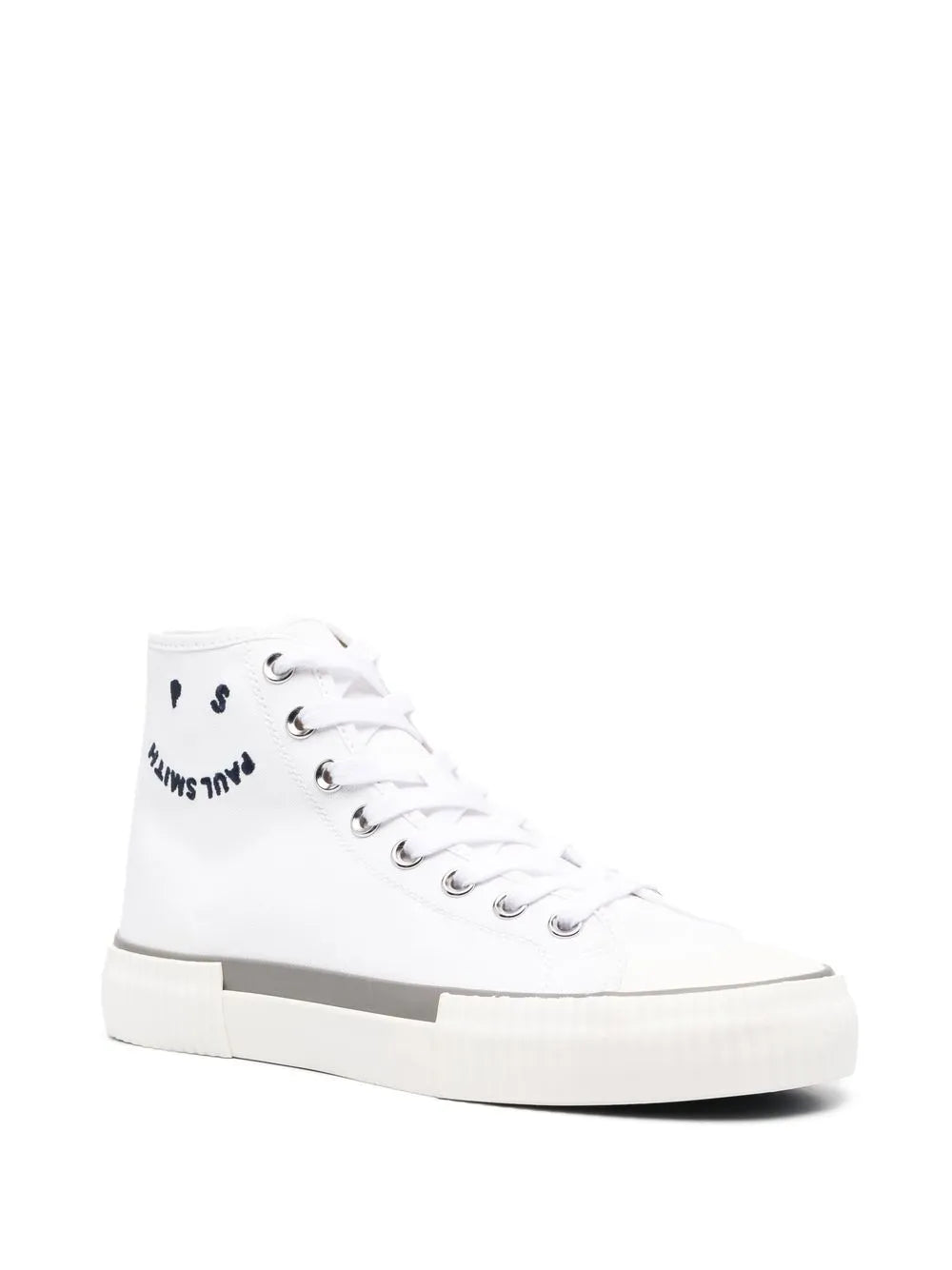 PS Paul Smith logo-embroidered high-top sneakers