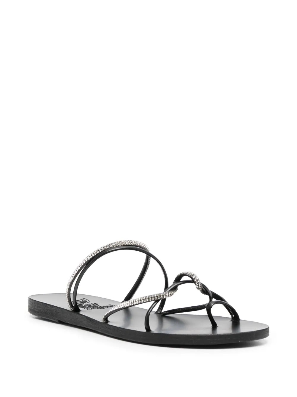 Ancient Greek Sandals Fantasia crystal-embellished slides