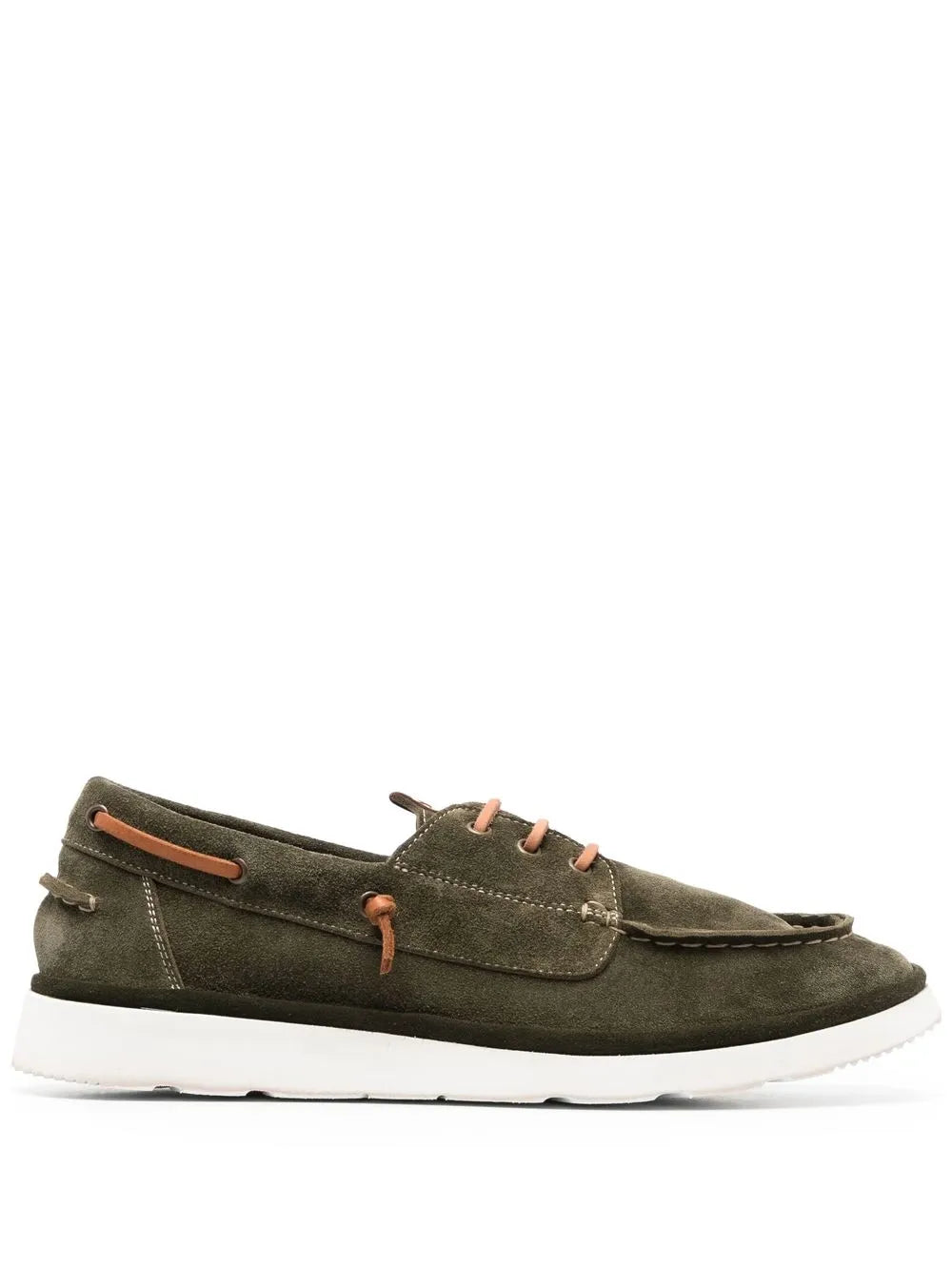 Moma suede boat shoes