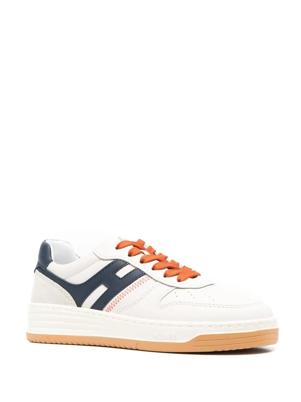 Hogan logo-patch low-top sneakers