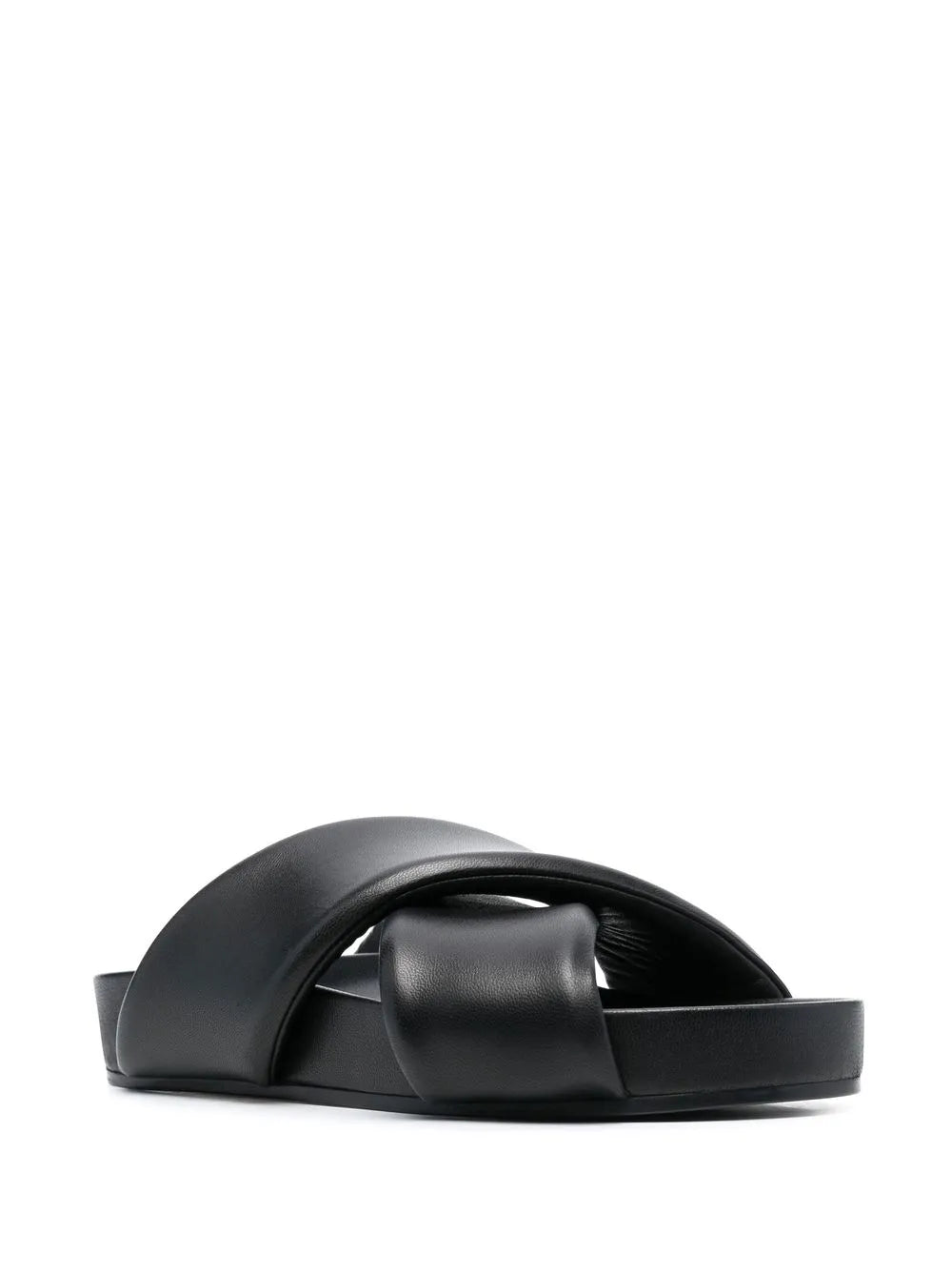 Jil Sander crossover-strap detail slides