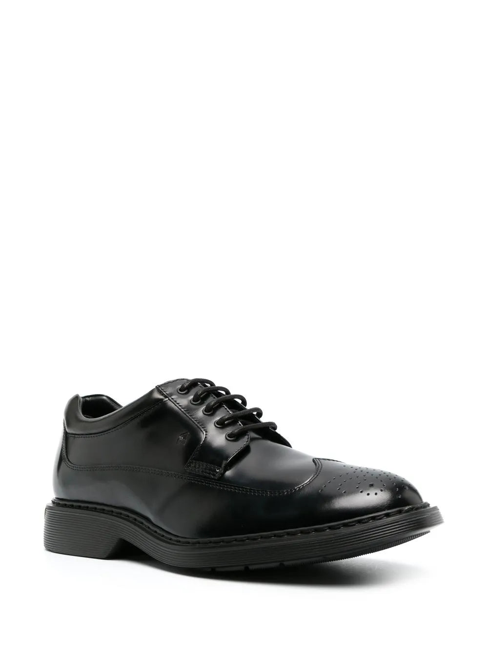 Hogan leather lace-up Oxford shoes