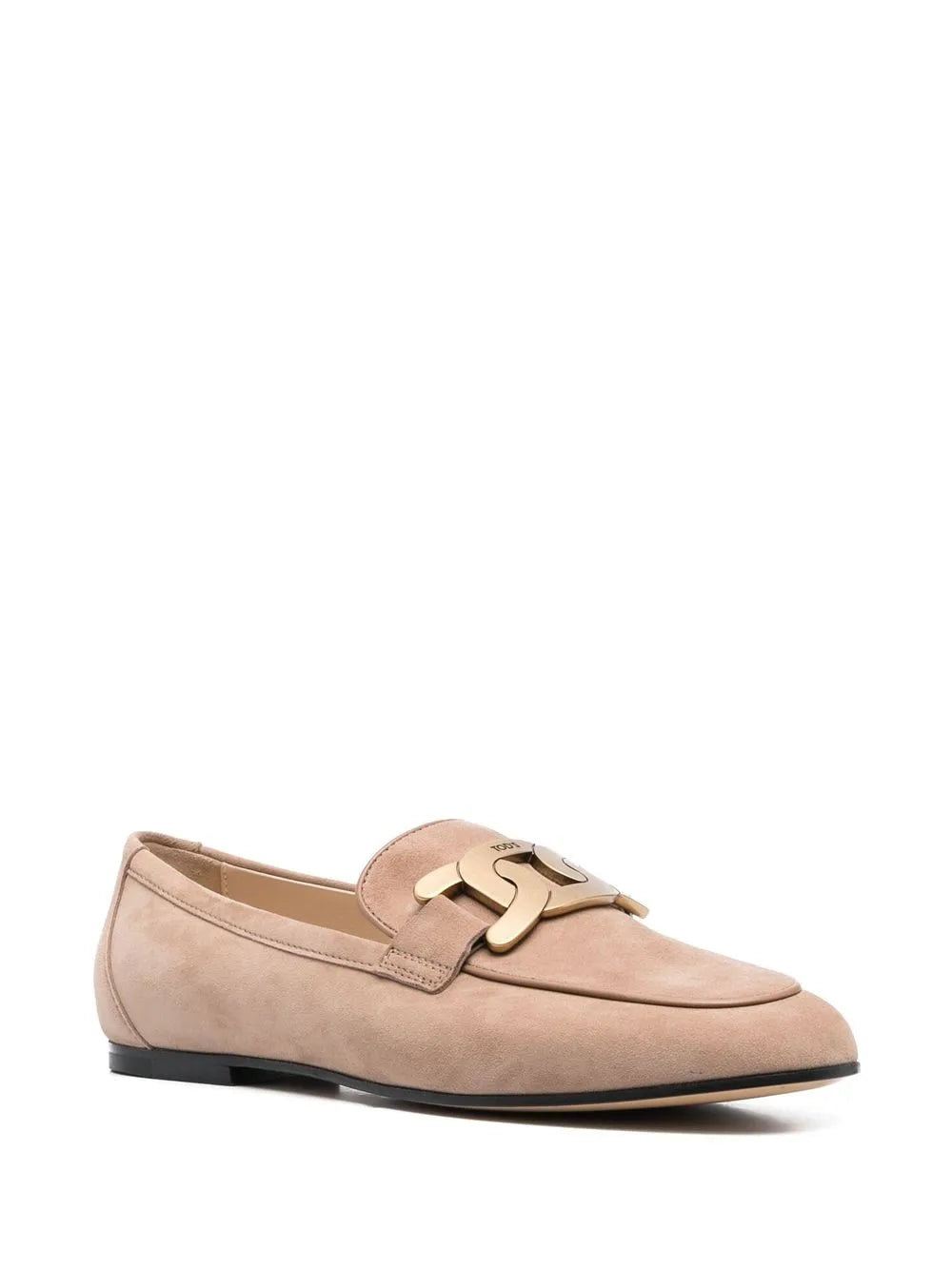 Tod's engraved chain-link loafers