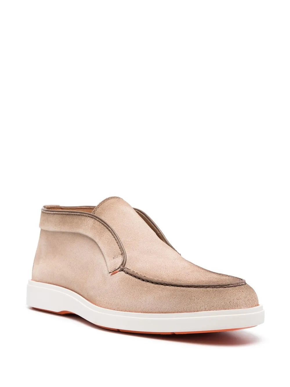 Santoni Dragon suede desert boots