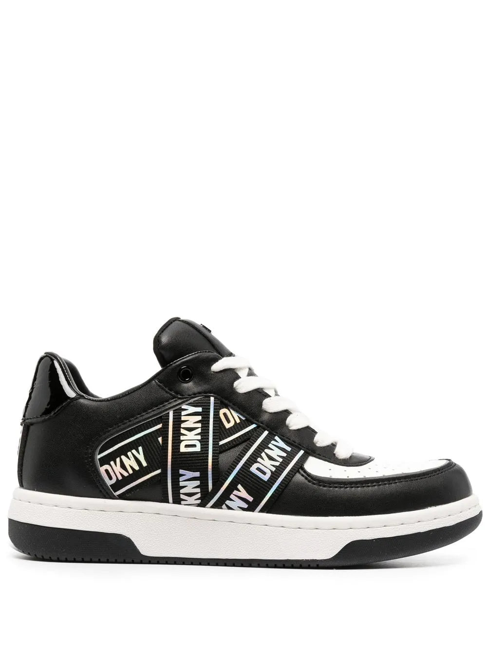DKNY Olicia logo-print lace-up sneakers