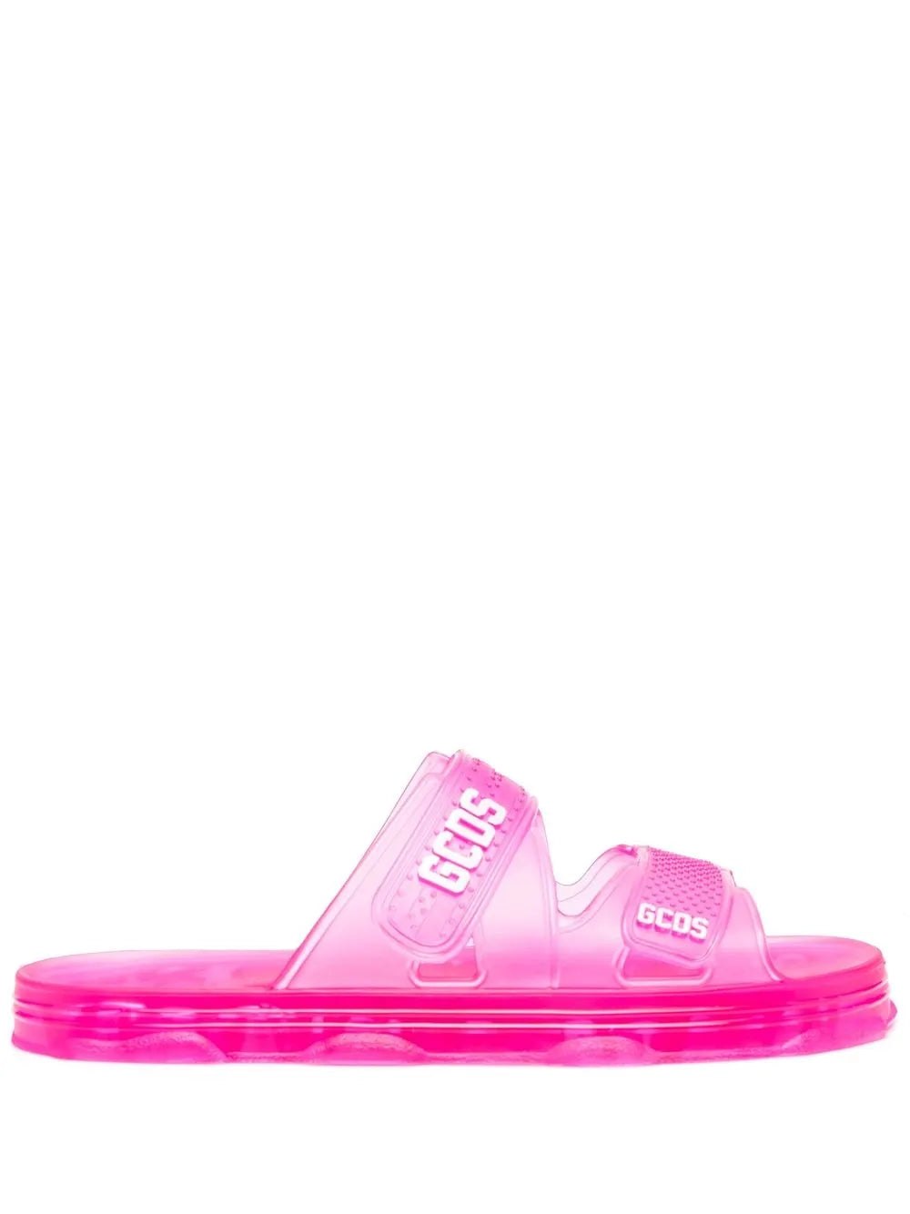 GCDS logo-print flat slides