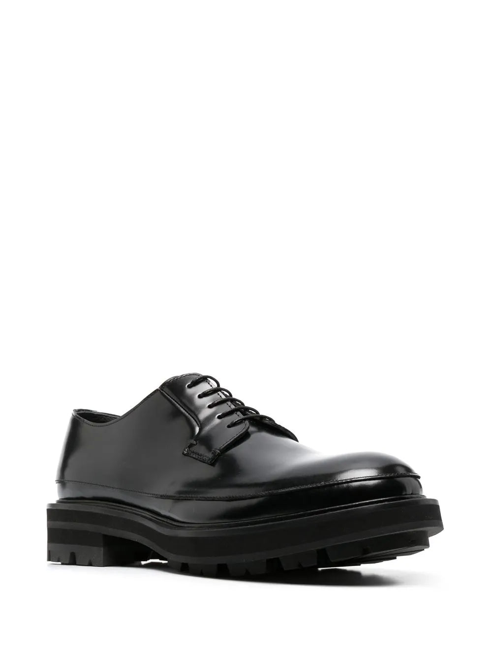 Alexander McQueen leather Derby shoes