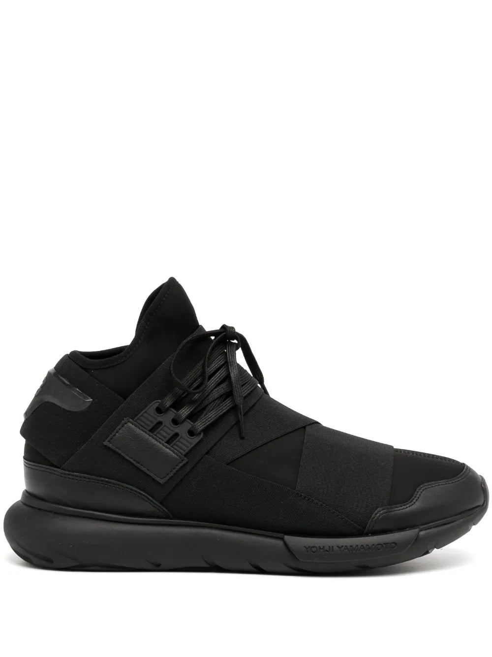 Y-3 Qasa High 'Triple Black' sneakers