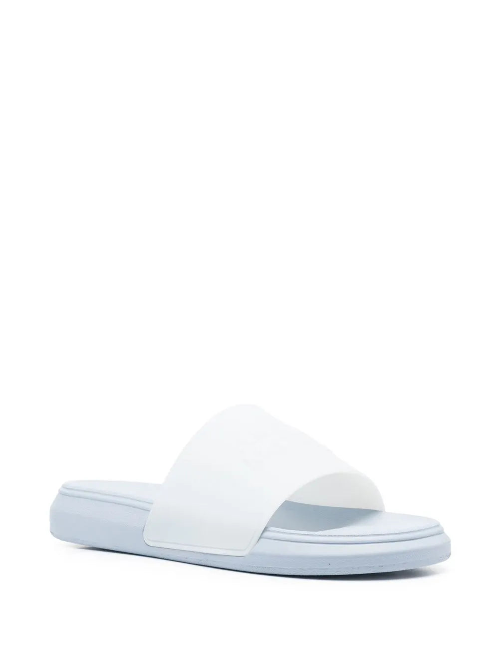 Alexander McQueen single-strap flat slides