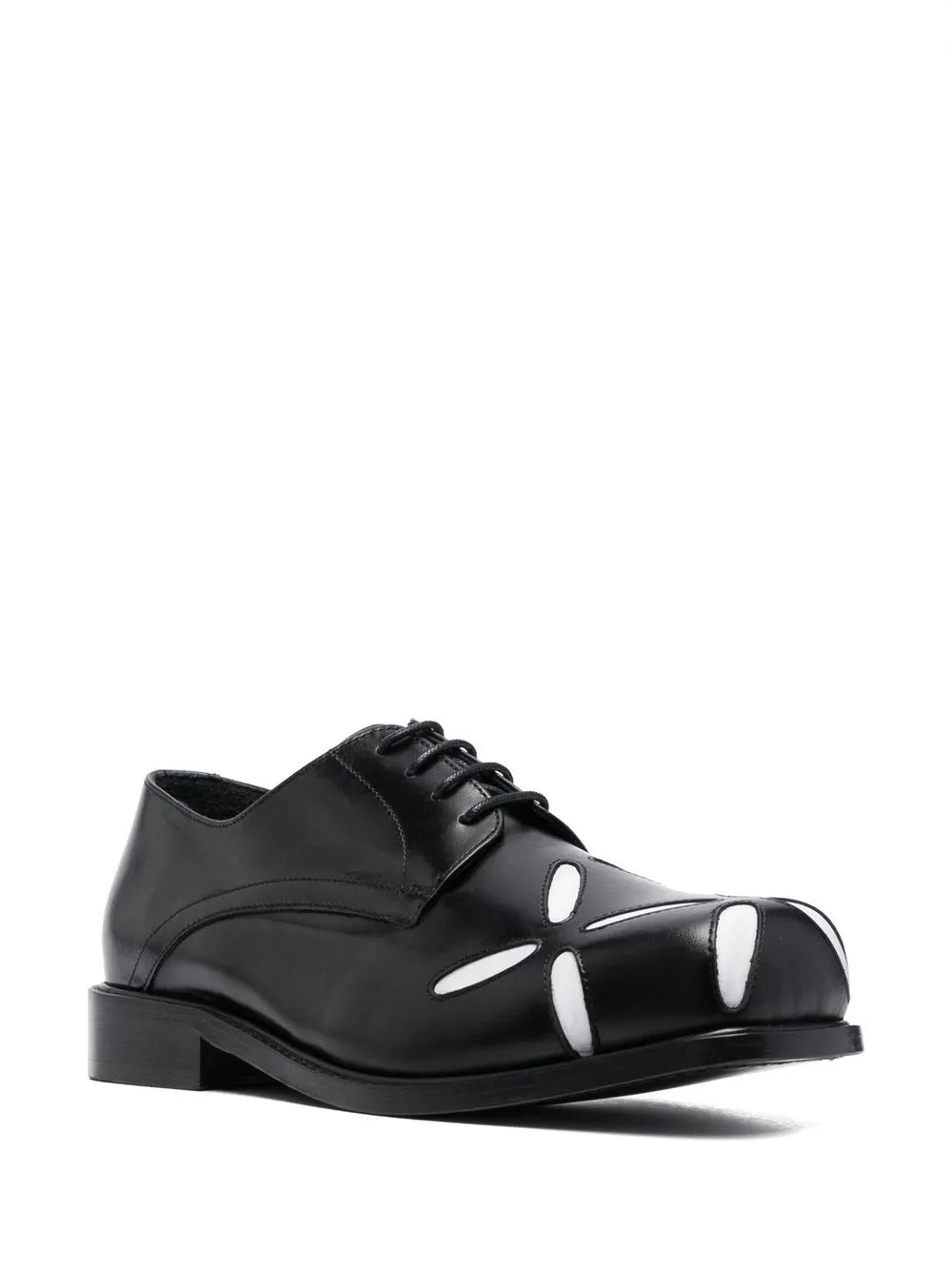 Stefan Cooke Slashed square-toe Derby shoes