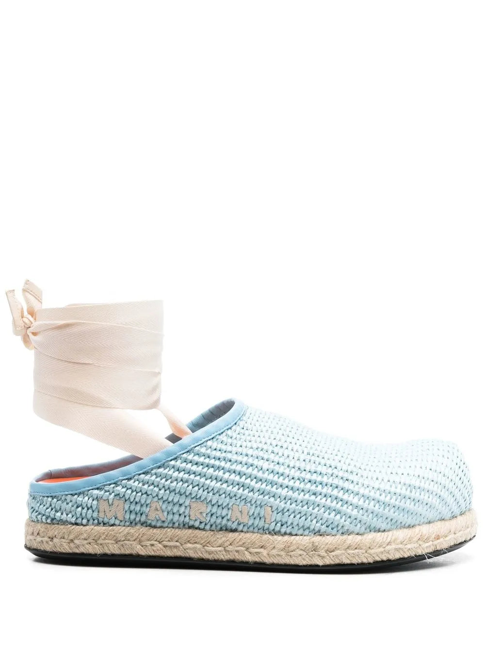 Marni Sabot ribbon-tie shoes