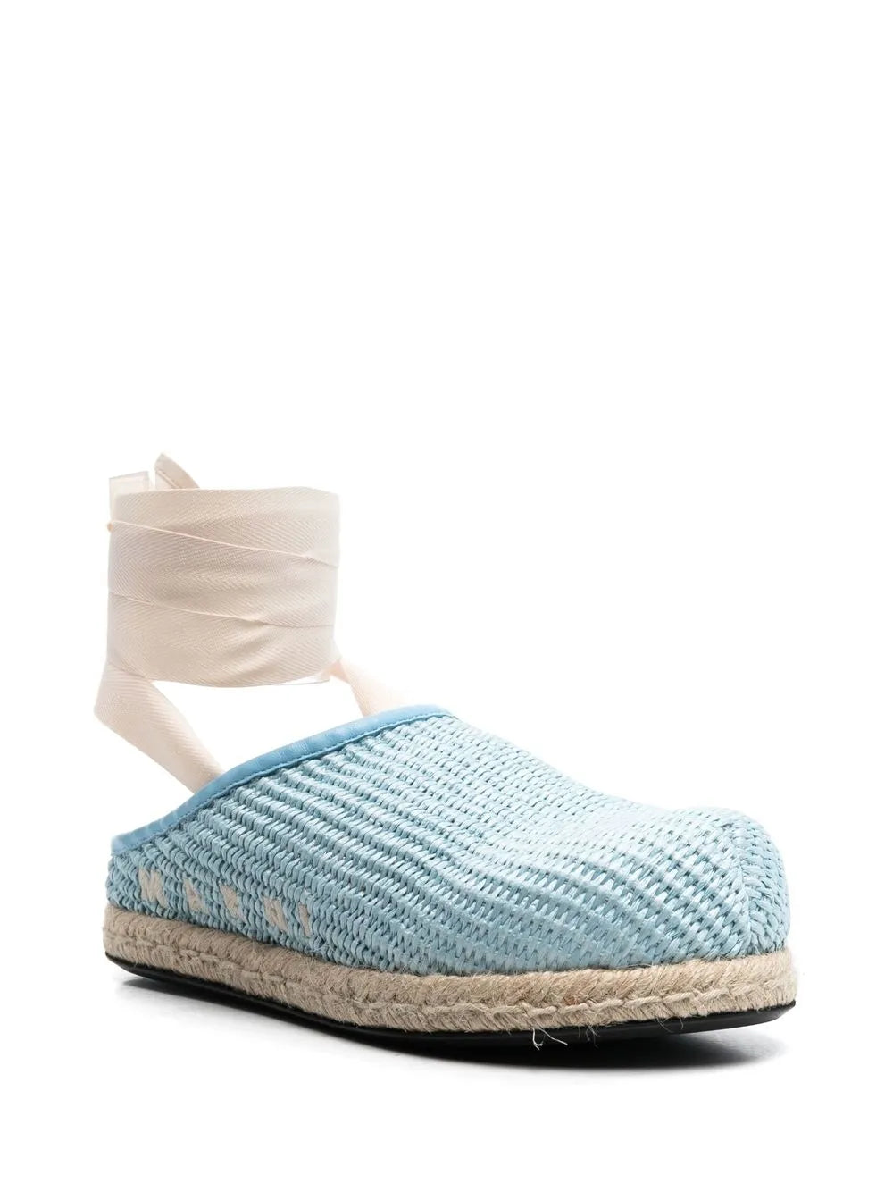Marni Sabot ribbon-tie shoes