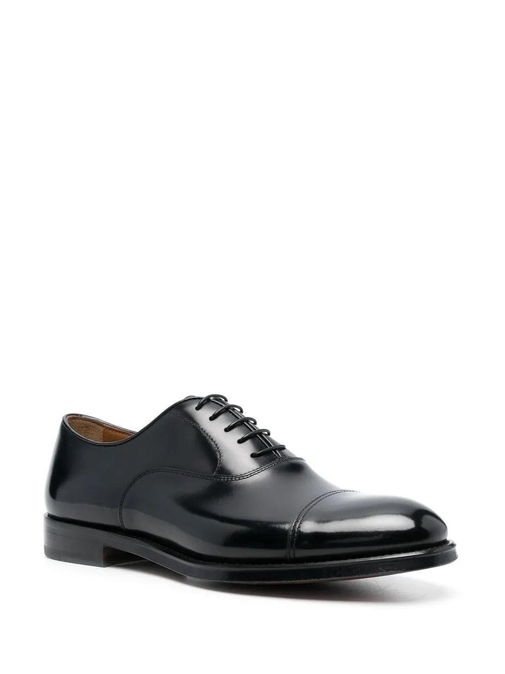 Doucal's cuban heel formal derby shoes