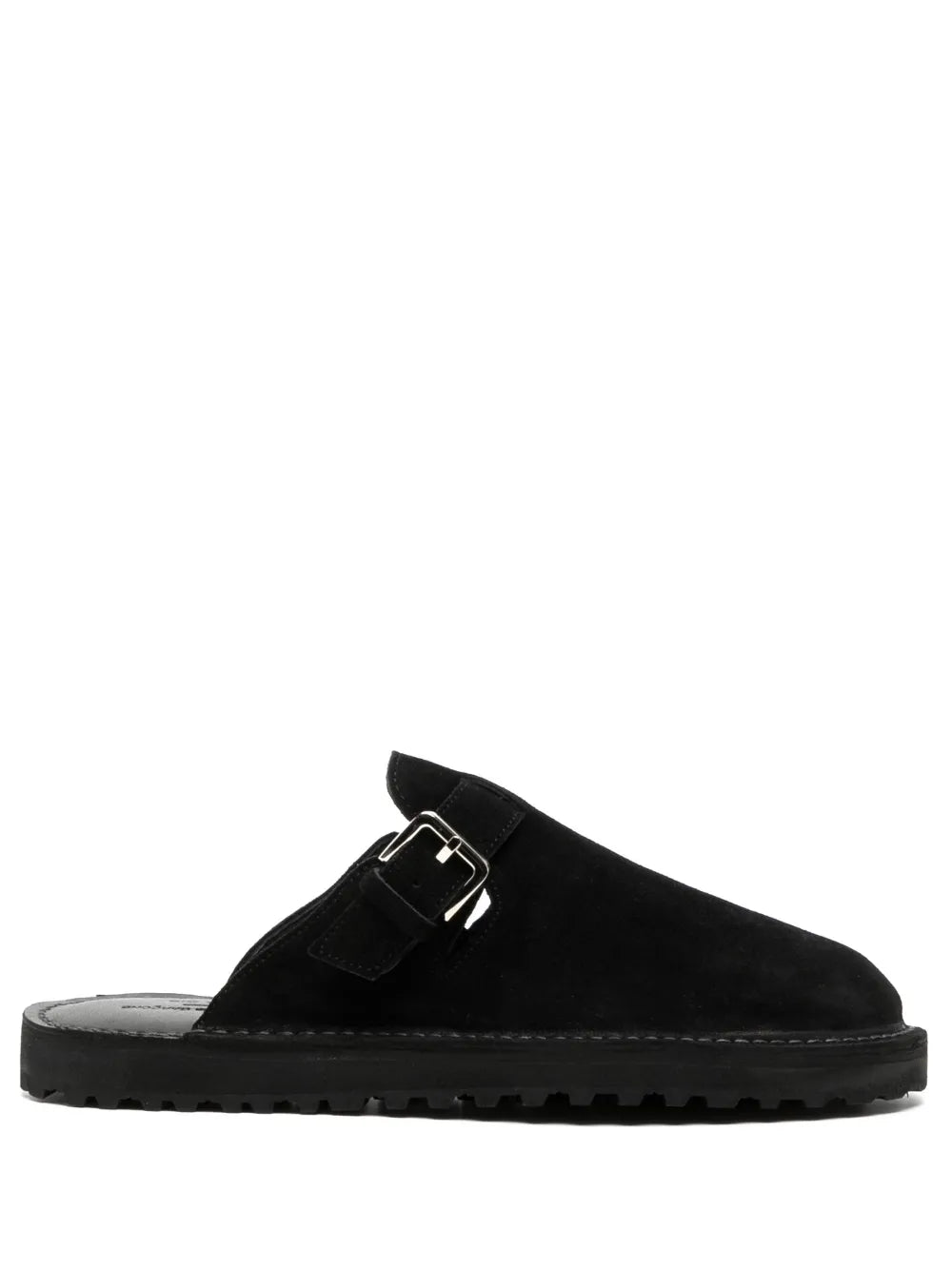 Comme des Garçons Homme decorative-buckle leather slides