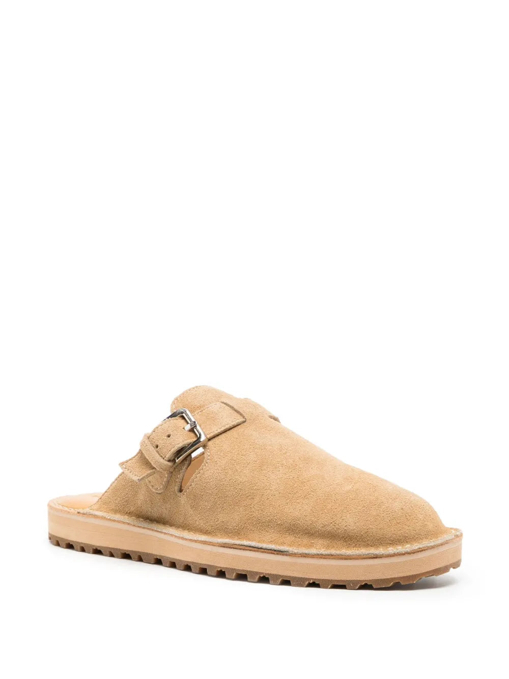 Comme des Garçons Homme decorative-buckle leather slides