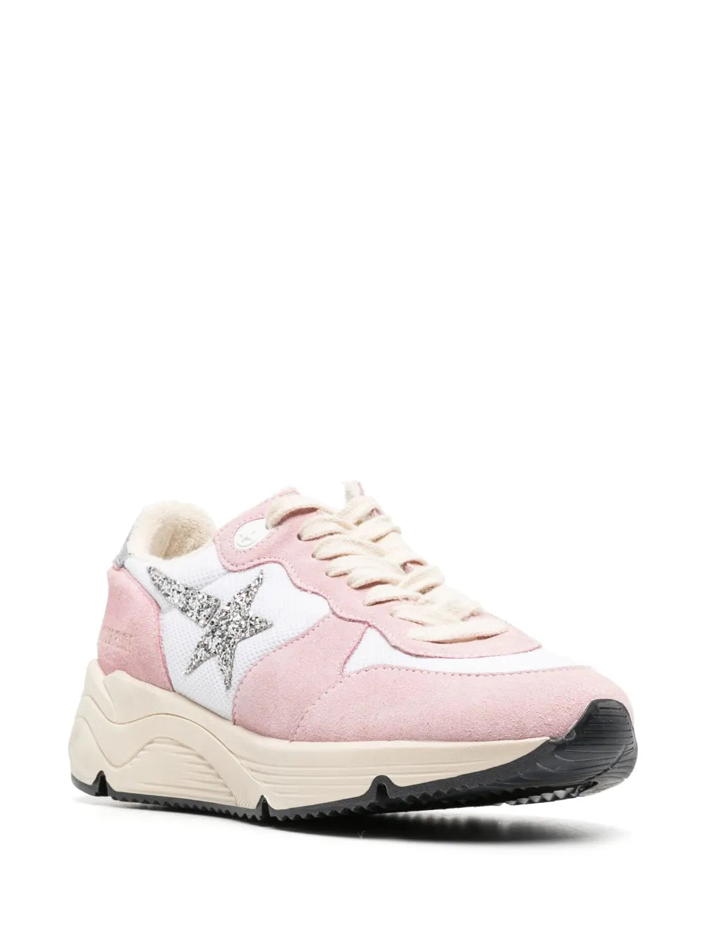 Golden Goose Running-Sole suede sneakers