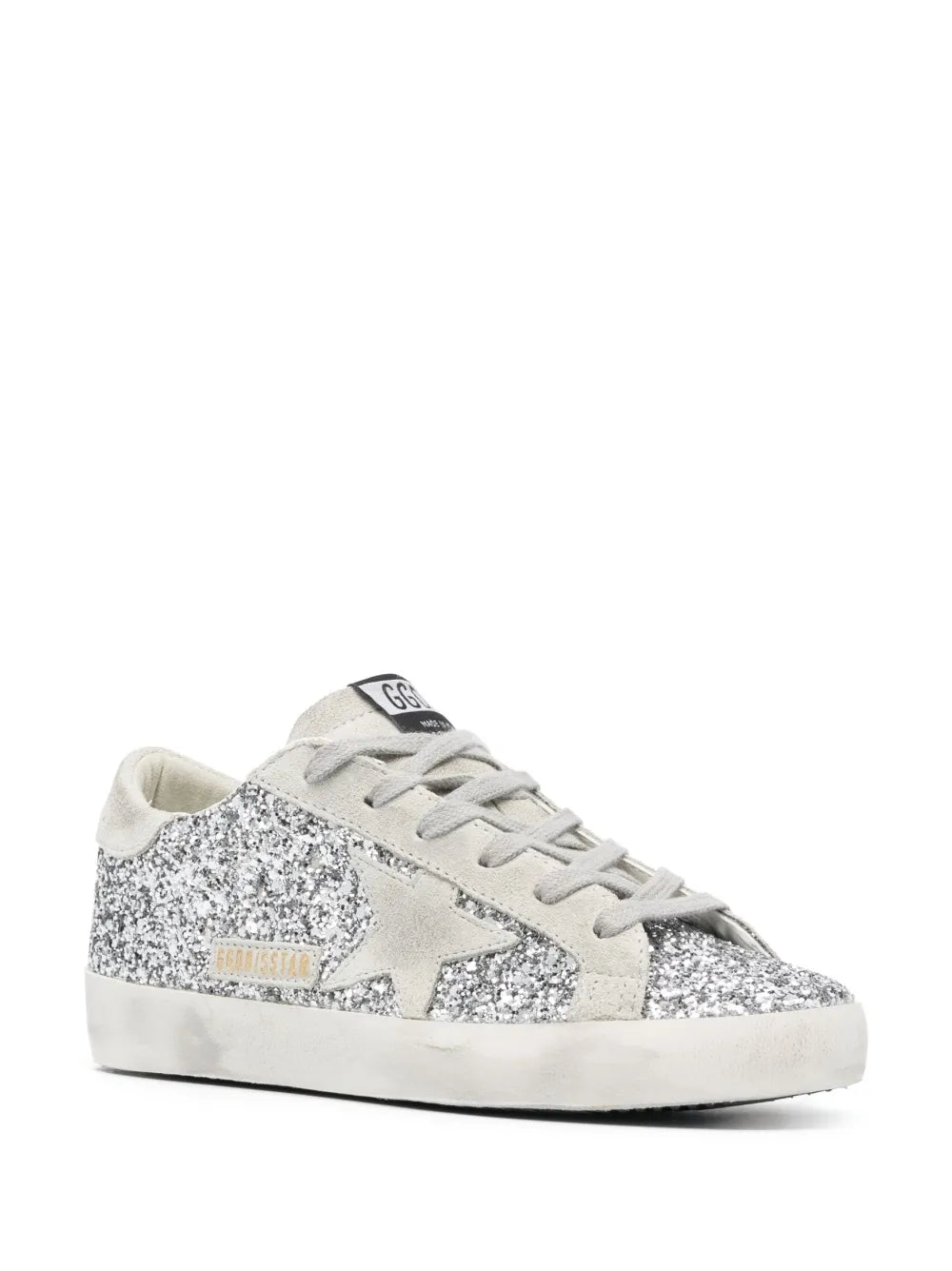 Golden Goose Super-Star glitter sneakers