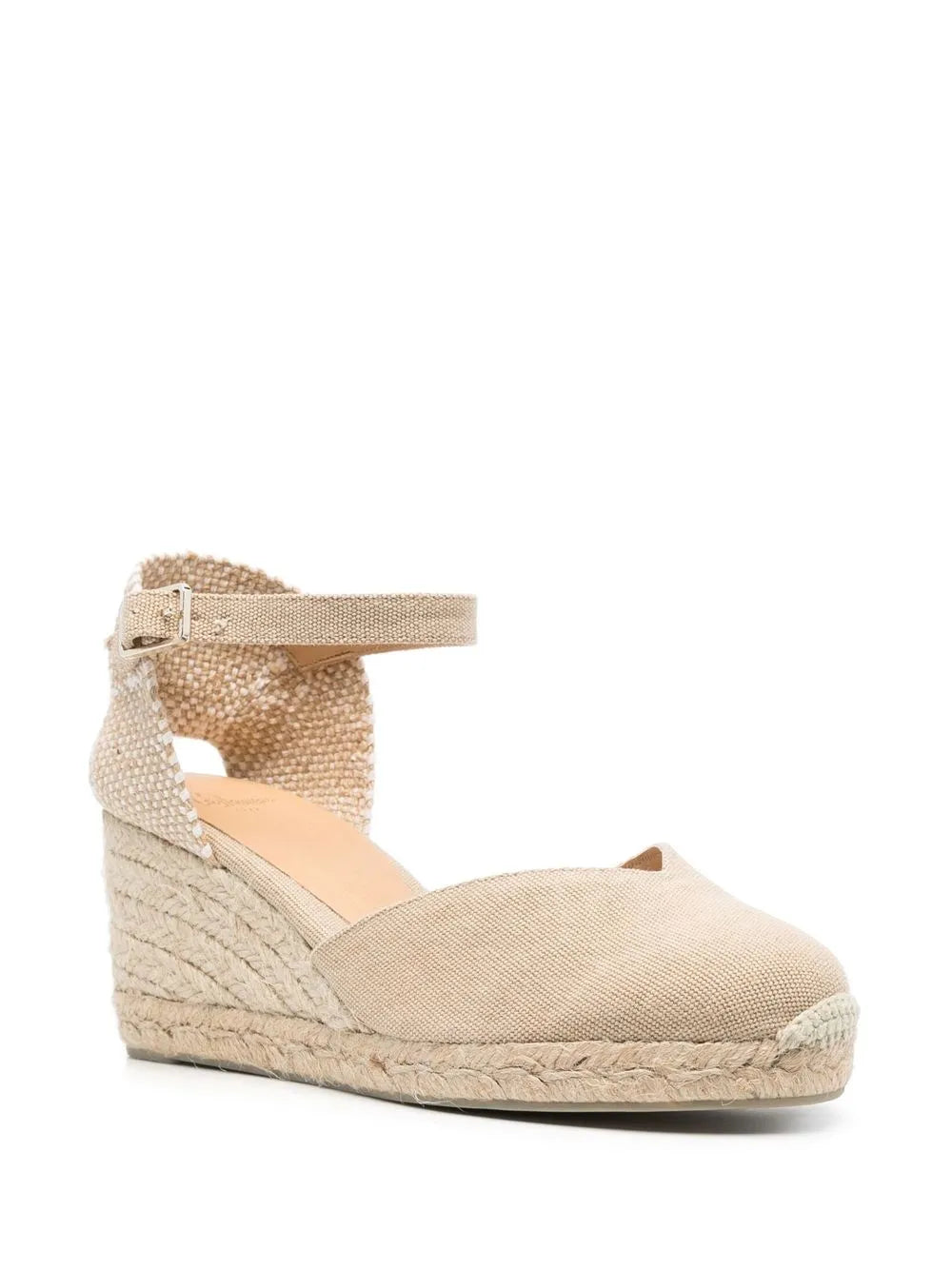 Castañer raffia-wedge espadrilles