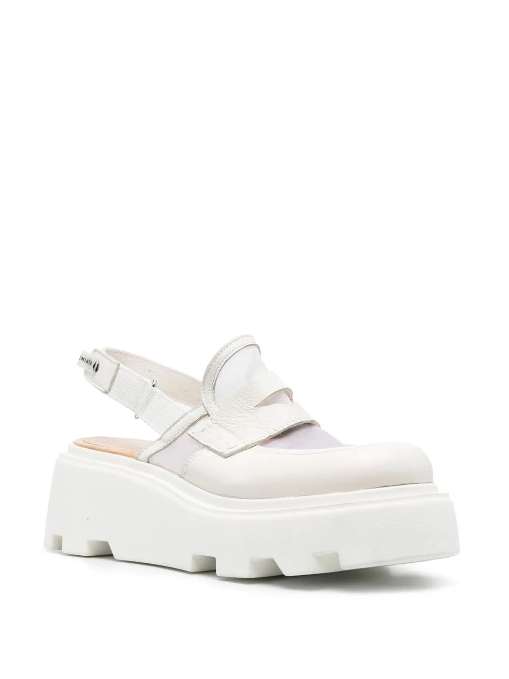 Premiata touch-strap slingback oxfords