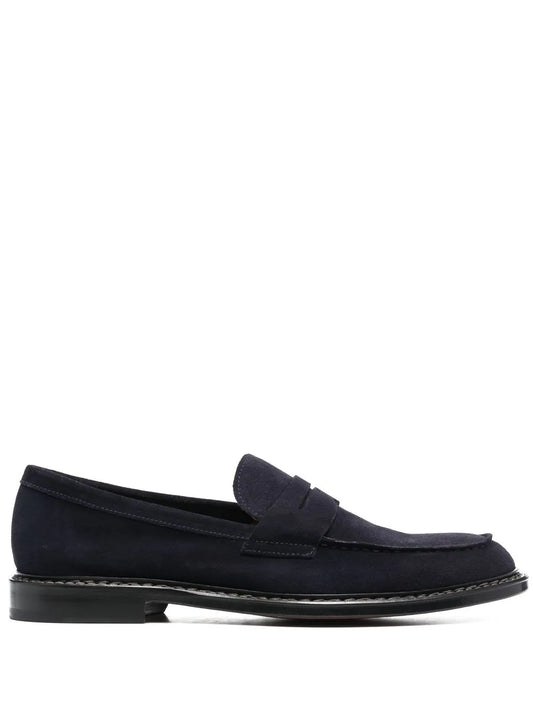Doucal's suede penny-slot loafers