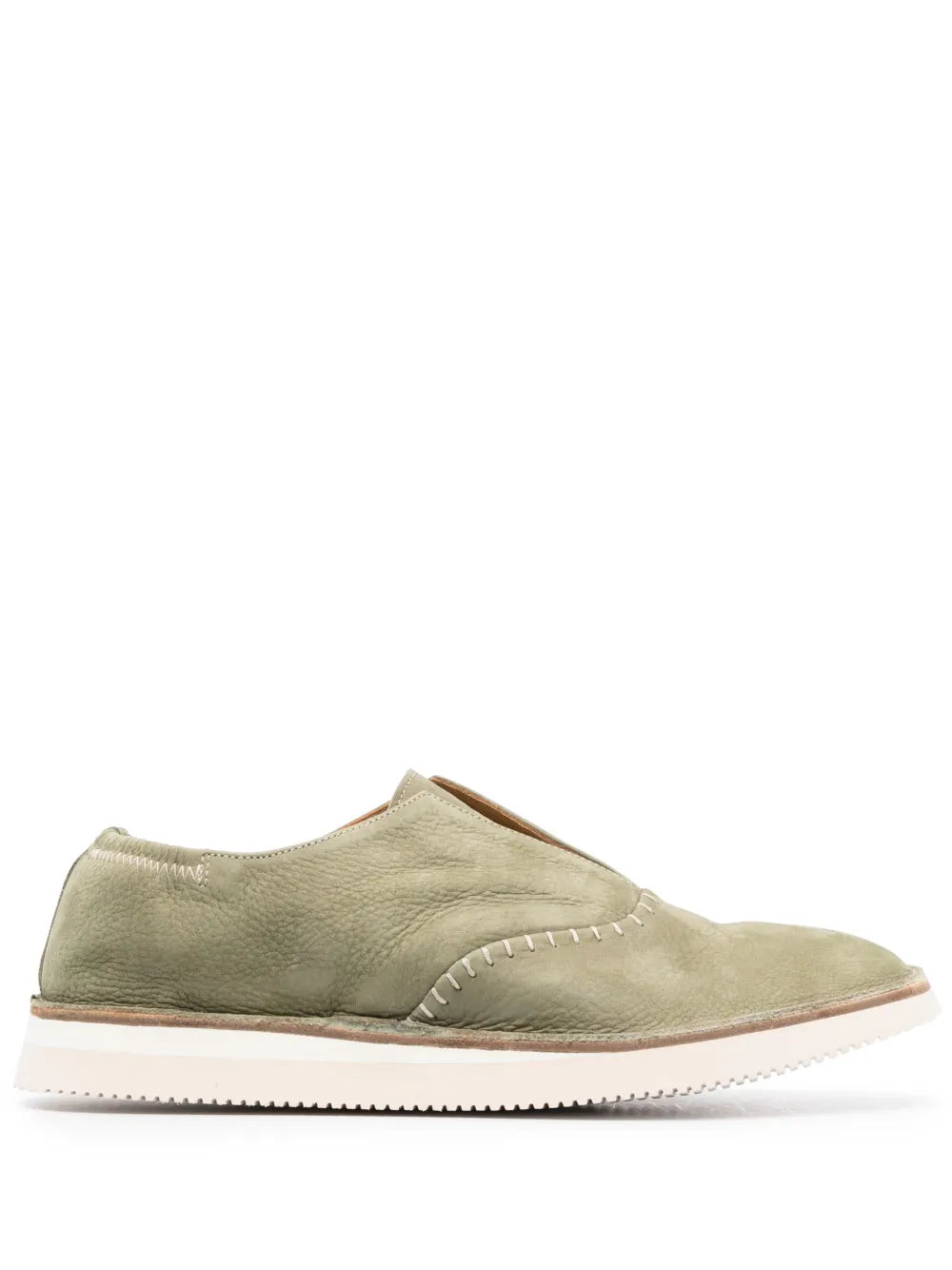 Premiata slip-on suede loafers