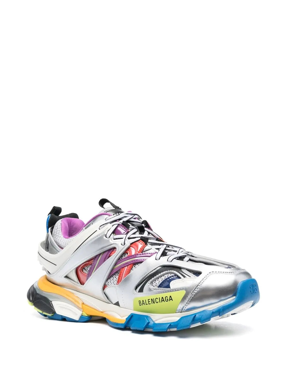 Balenciaga Track metallic panelled sneakers