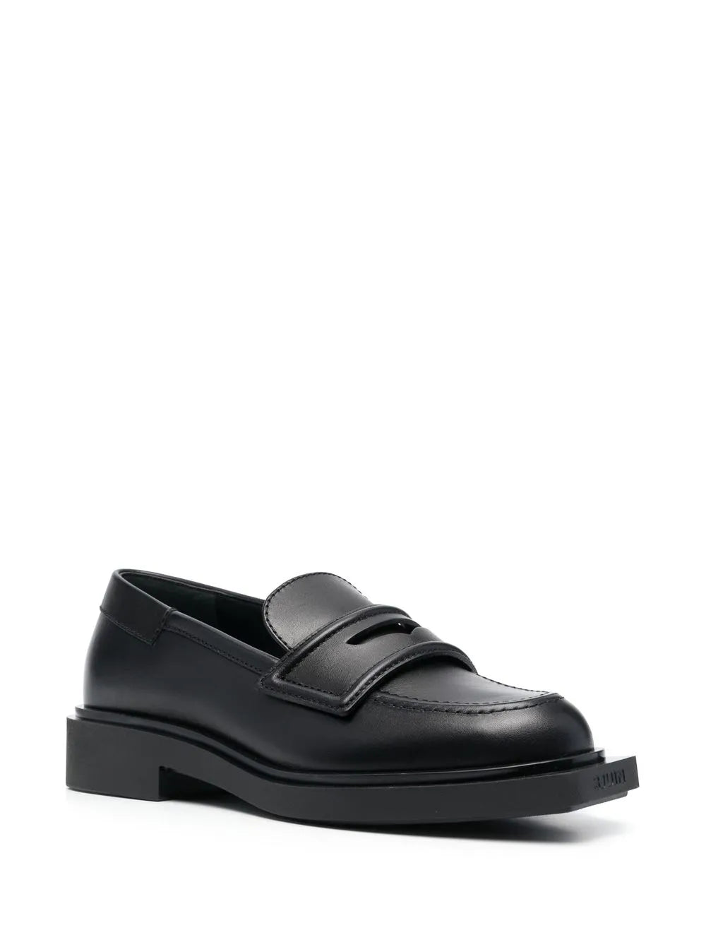 3juin tonal leather loafers